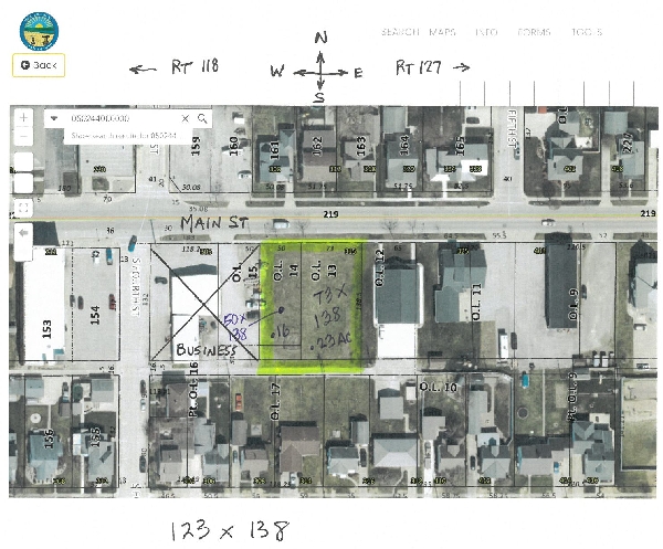 311-315 E. Main St, ,Land,For Sale,E. Main St,114859